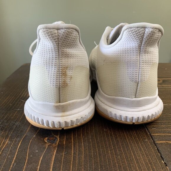 Adidas CrazyFlight Bounce 3 White Gum Volleyball Shoes BD7906 Womens Size 7.5 - Picture 4 of 9